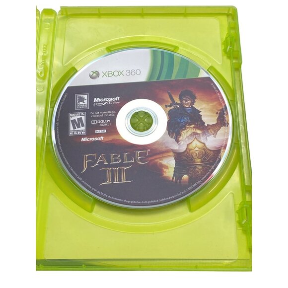 Fable III Xbox 360 Game With Case - Picture 3 of 4